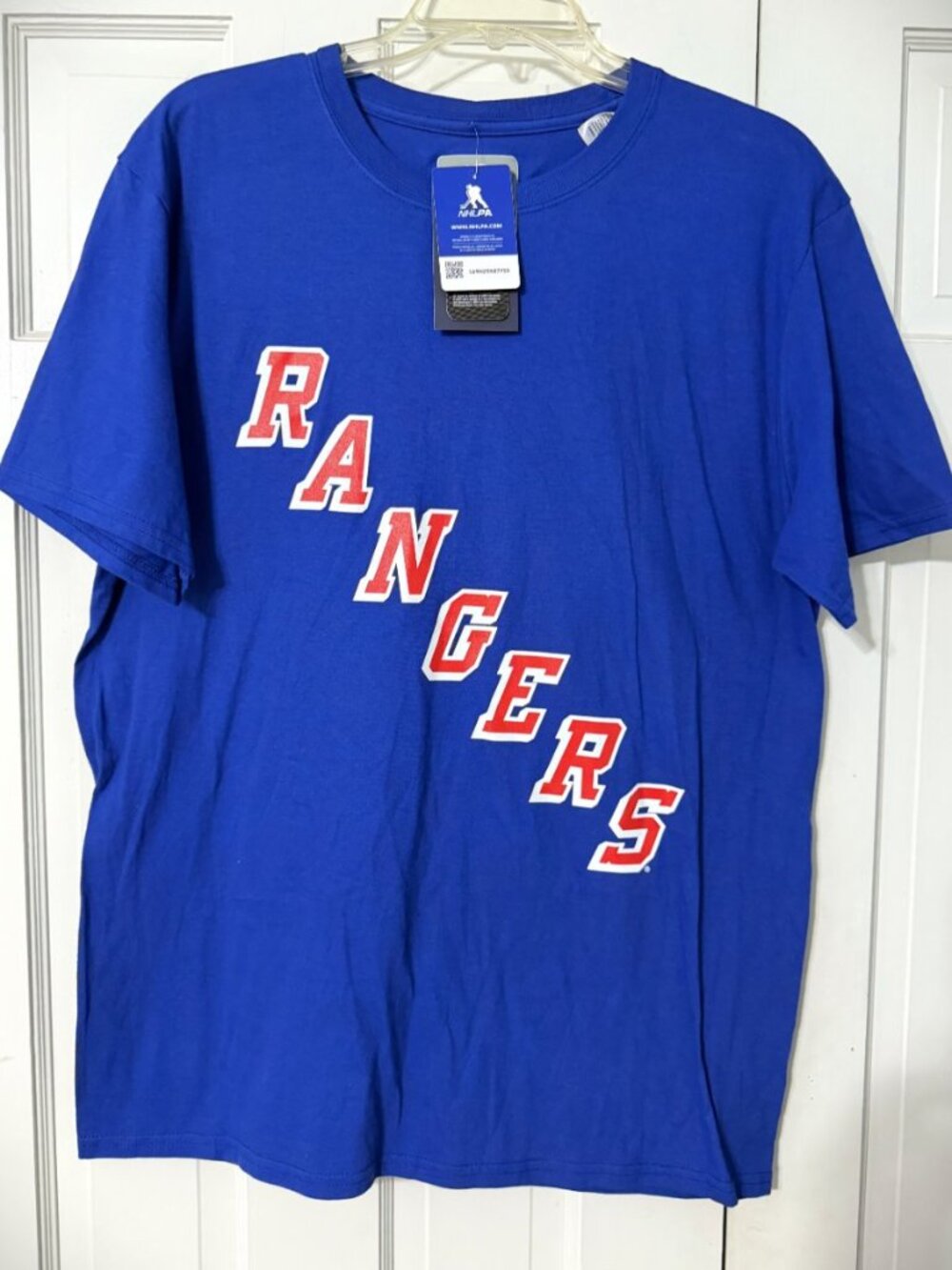 Fanatics Blue New York Rangers Artemi Panarin Tee Shirt Men's Size Large NWT